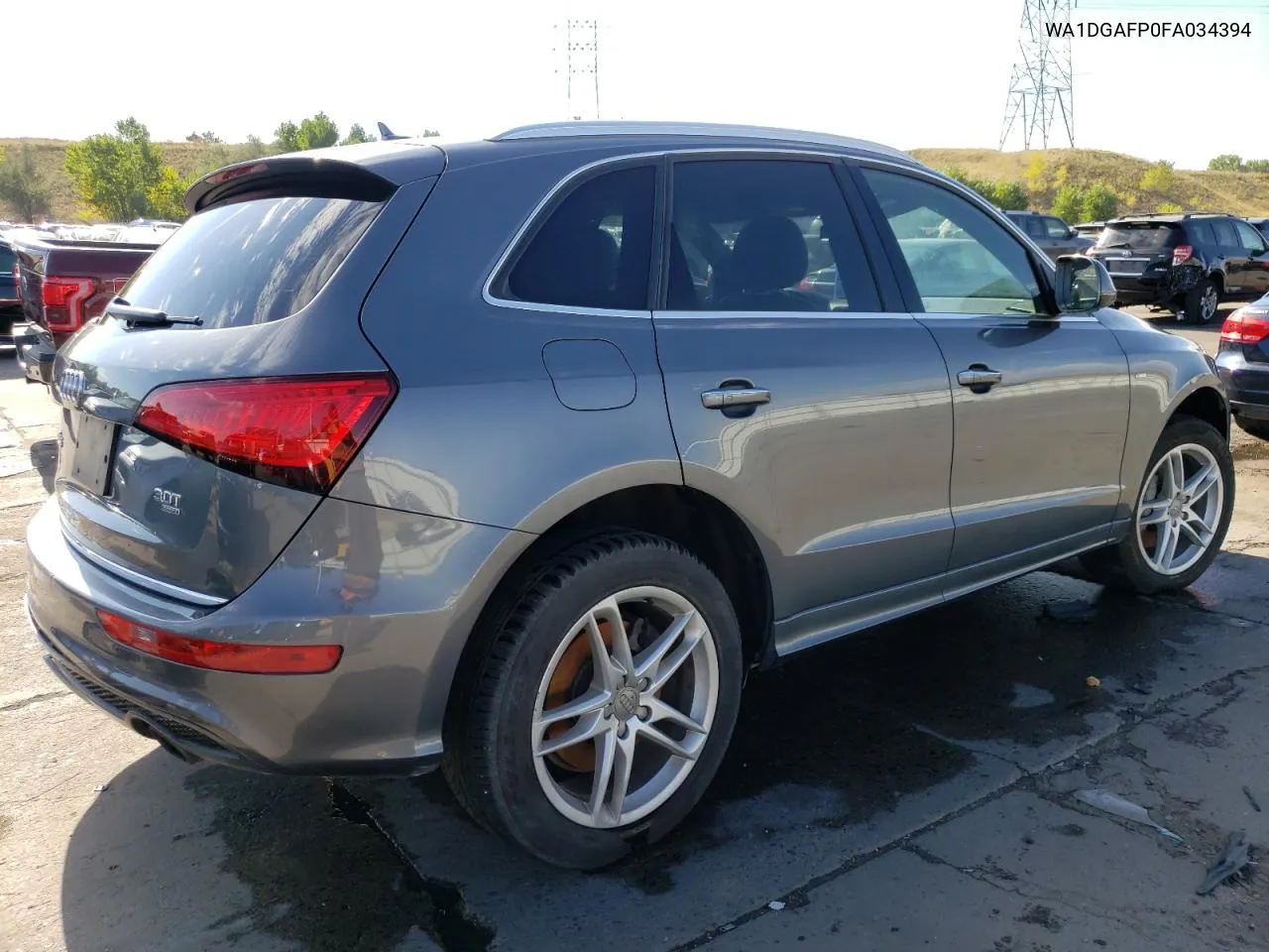 2015 Audi Q5 Premium Plus VIN: WA1DGAFP0FA034394 Lot: 72766744