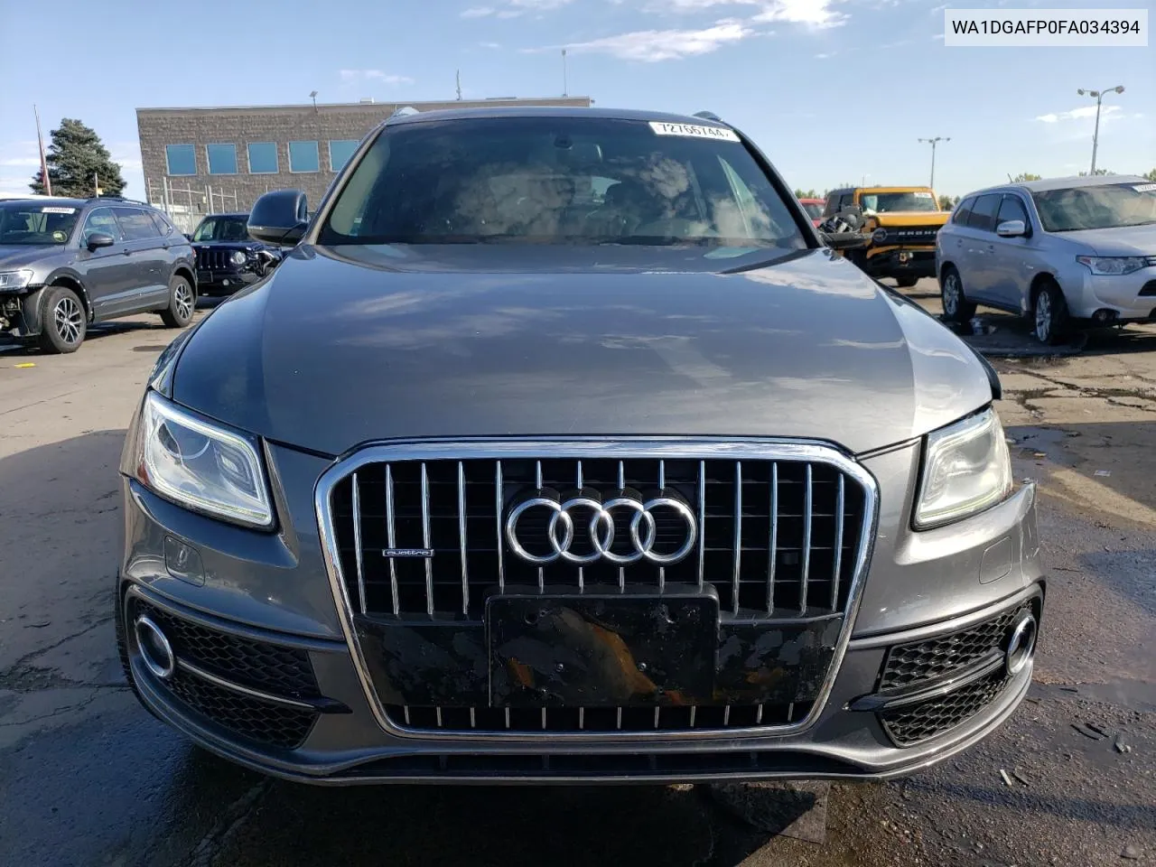 2015 Audi Q5 Premium Plus VIN: WA1DGAFP0FA034394 Lot: 72766744