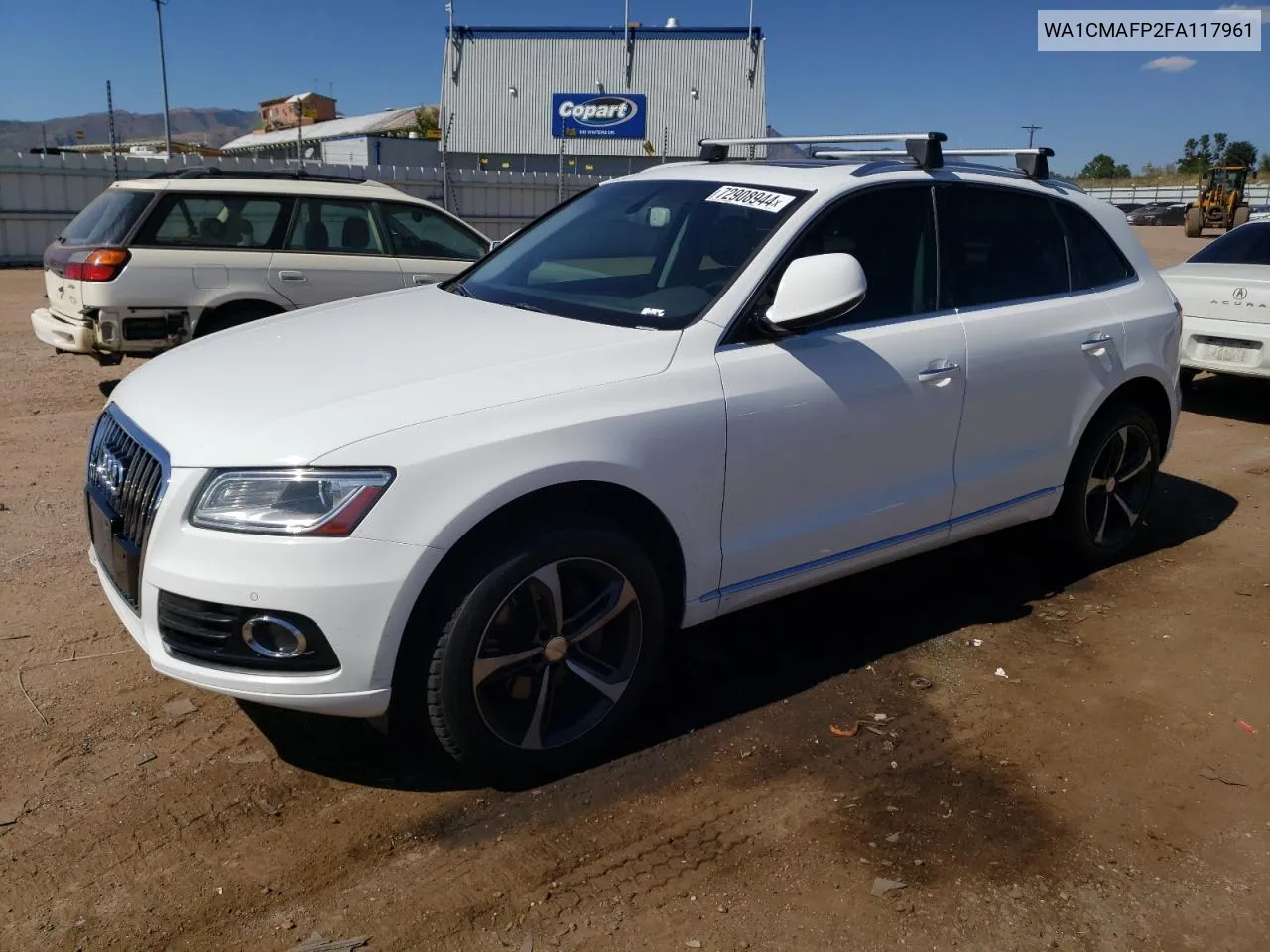 2015 Audi Q5 Tdi Premium Plus VIN: WA1CMAFP2FA117961 Lot: 72908944