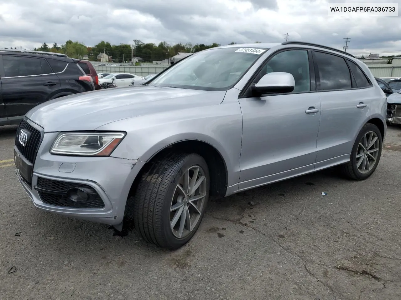 2015 Audi Q5 Premium Plus VIN: WA1DGAFP6FA036733 Lot: 72981444