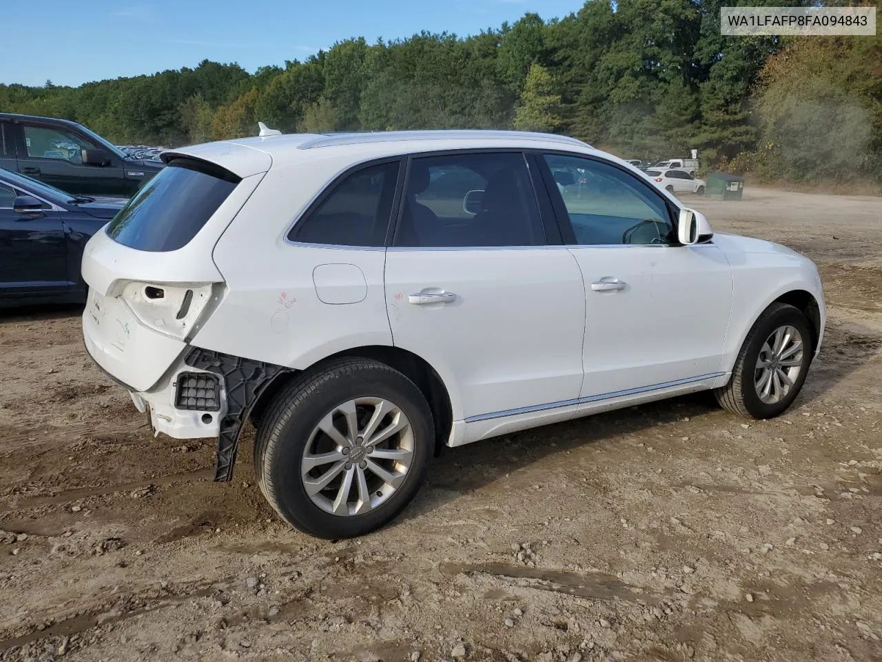 2015 Audi Q5 Premium Plus VIN: WA1LFAFP8FA094843 Lot: 73098104