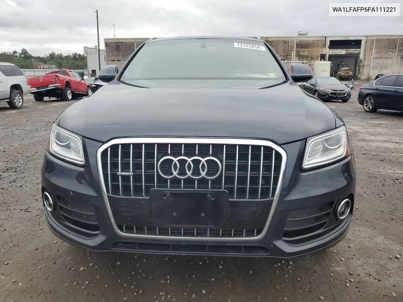 2015 Audi Q5 Premium Plus VIN: WA1LFAFP6FA111221 Lot: 73123254