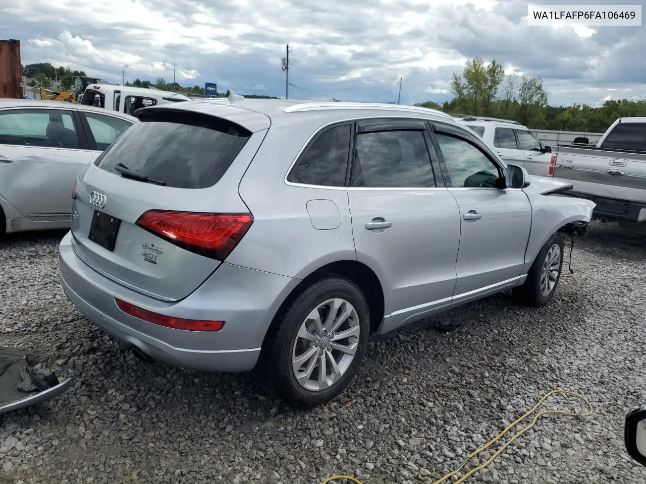 2015 Audi Q5 Premium Plus VIN: WA1LFAFP6FA106469 Lot: 73545994