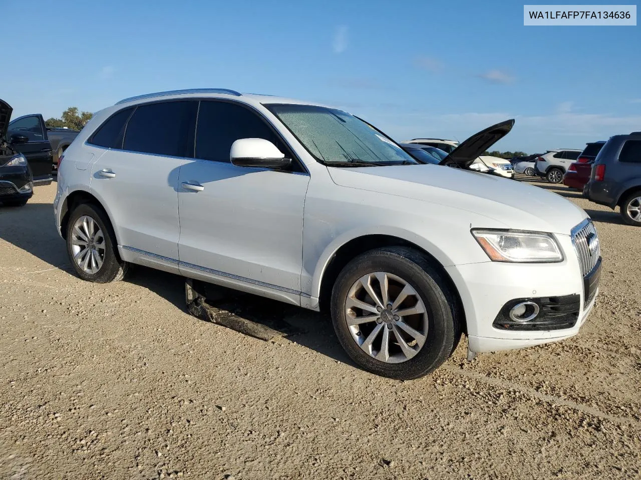 2015 Audi Q5 Premium Plus VIN: WA1LFAFP7FA134636 Lot: 73808774