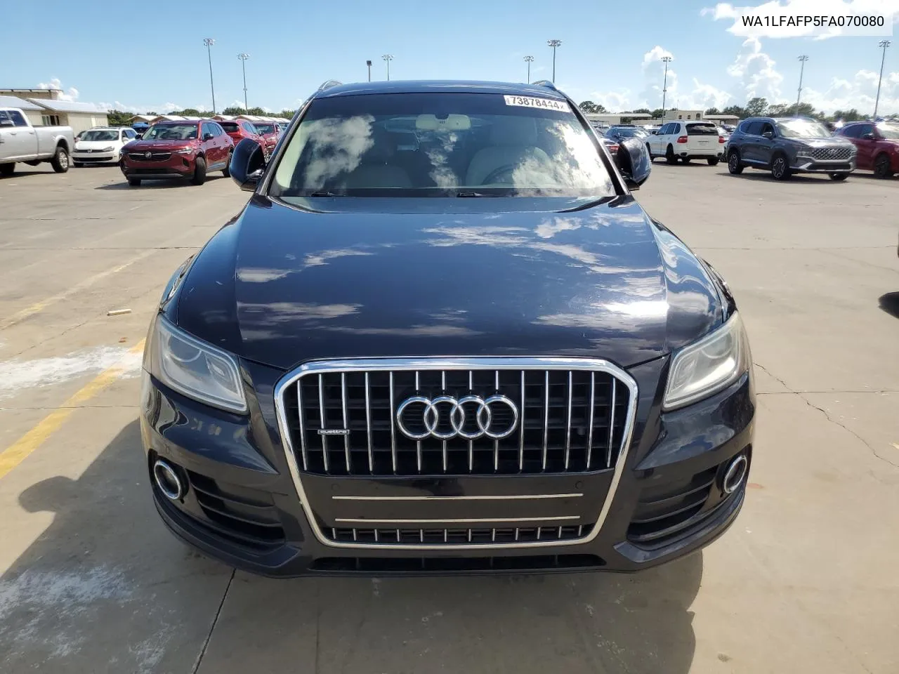 2015 Audi Q5 Premium Plus VIN: WA1LFAFP5FA070080 Lot: 73878444