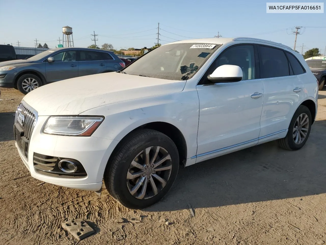 2015 Audi Q5 Premium VIN: WA1CFAFP5FA016651 Lot: 74503864