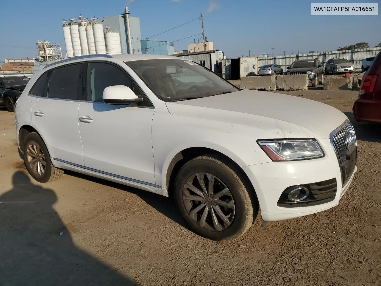 2015 Audi Q5 Premium VIN: WA1CFAFP5FA016651 Lot: 74503864