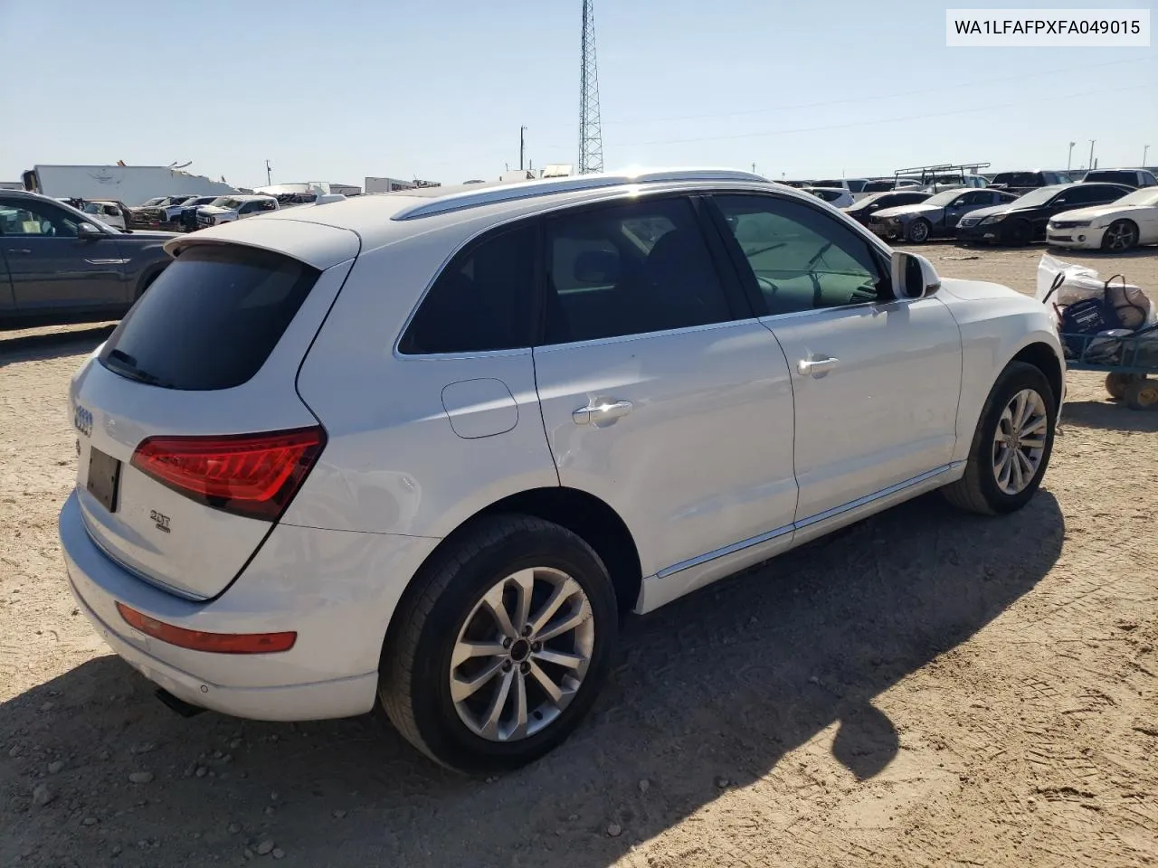 2015 Audi Q5 Premium Plus VIN: WA1LFAFPXFA049015 Lot: 75005794