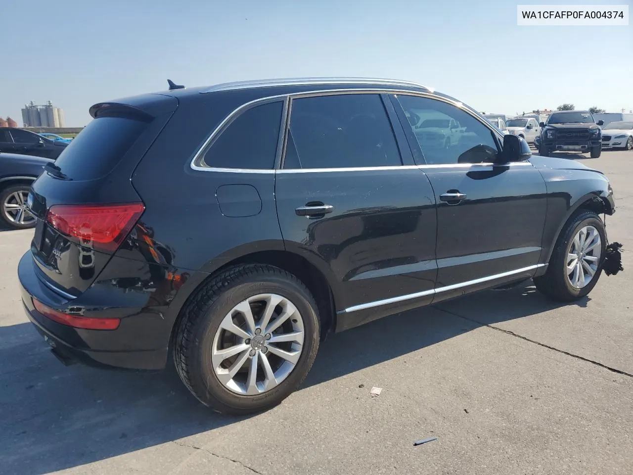 2015 Audi Q5 Premium VIN: WA1CFAFP0FA004374 Lot: 75516854