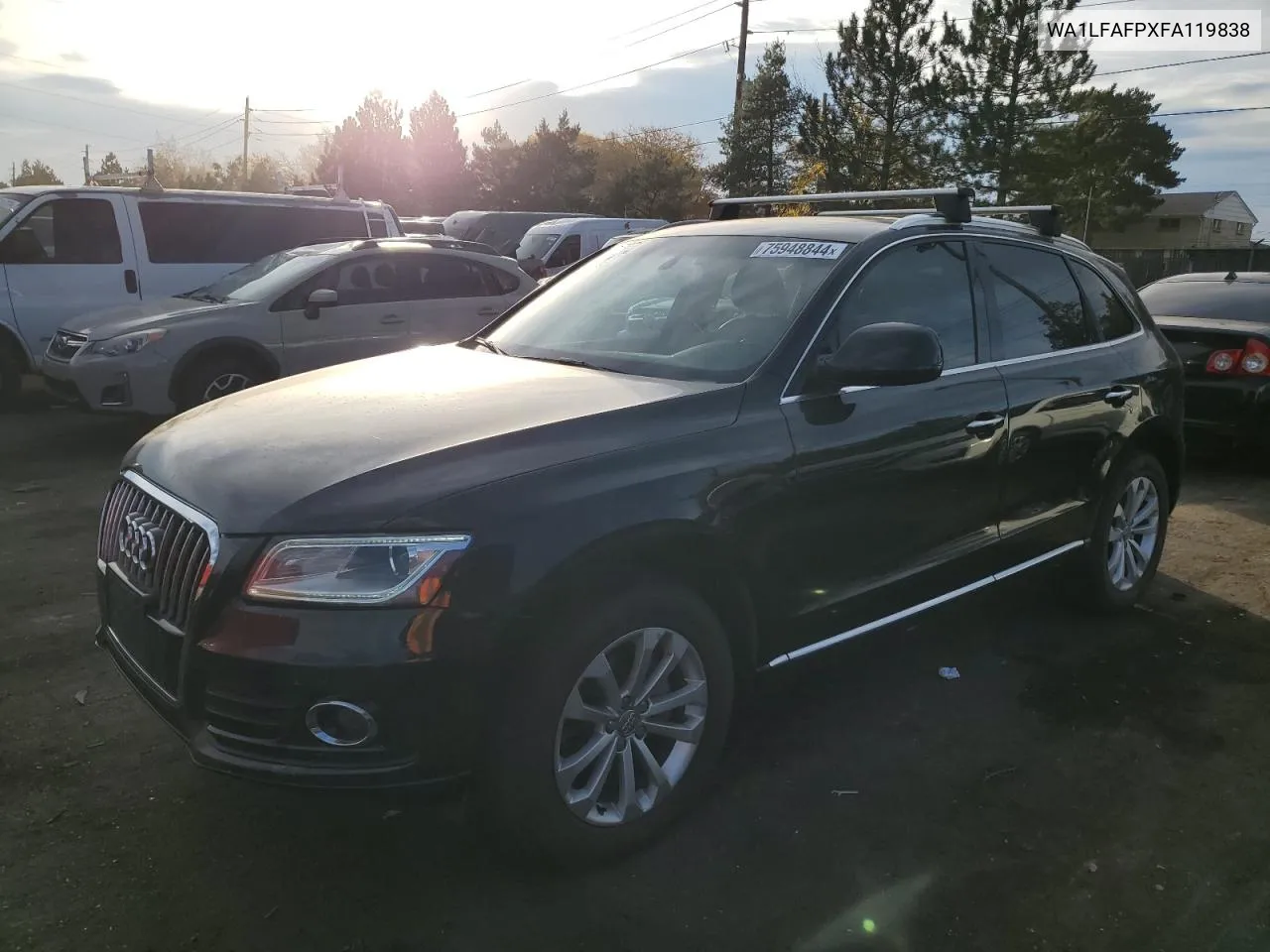 2015 Audi Q5 Premium Plus VIN: WA1LFAFPXFA119838 Lot: 75948844