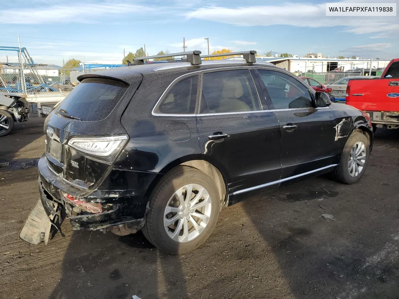 2015 Audi Q5 Premium Plus VIN: WA1LFAFPXFA119838 Lot: 75948844