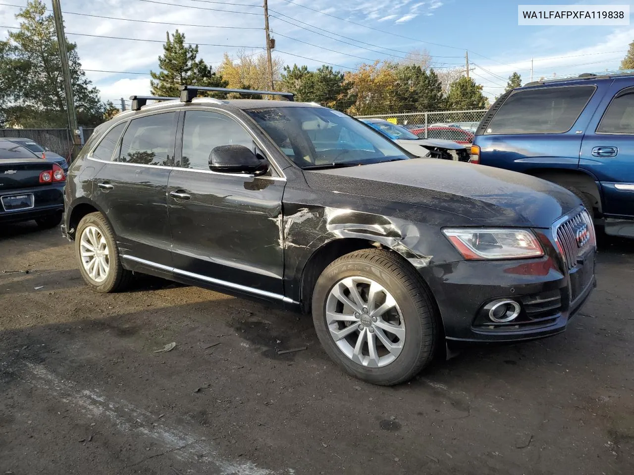 2015 Audi Q5 Premium Plus VIN: WA1LFAFPXFA119838 Lot: 75948844