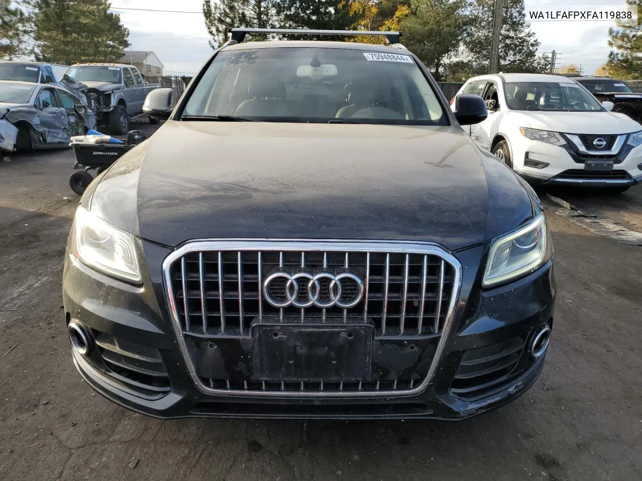 2015 Audi Q5 Premium Plus VIN: WA1LFAFPXFA119838 Lot: 75948844