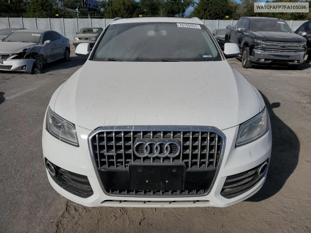 2015 Audi Q5 Premium VIN: WA1CFAFP7FA105086 Lot: 76706084