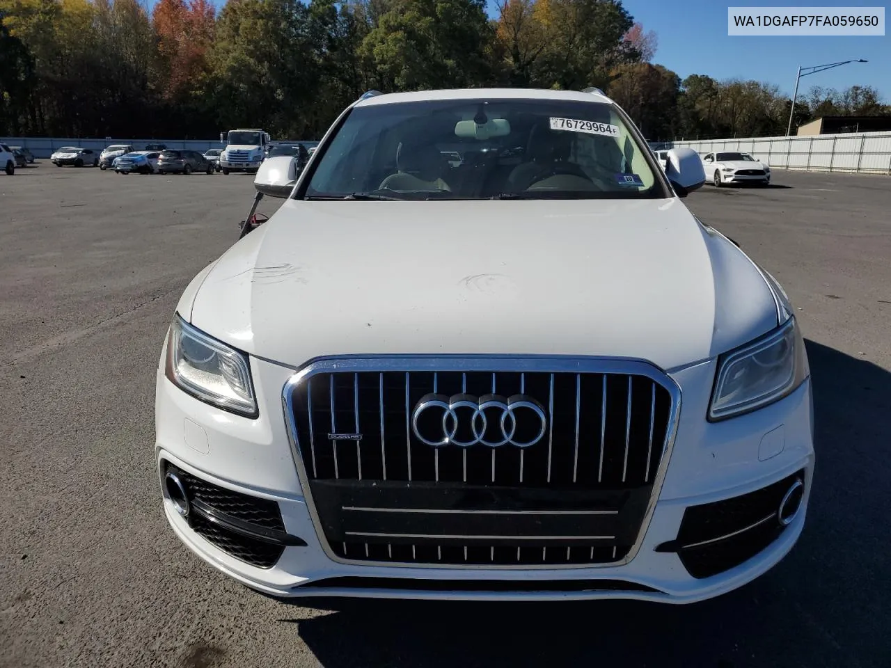 2015 Audi Q5 Premium Plus VIN: WA1DGAFP7FA059650 Lot: 76729964