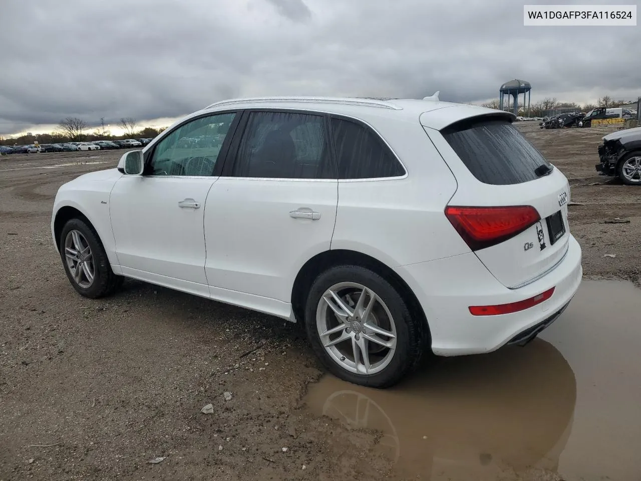 2015 Audi Q5 Premium Plus VIN: WA1DGAFP3FA116524 Lot: 76763434