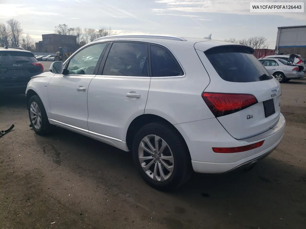 2015 Audi Q5 Premium VIN: WA1CFAFP0FA126443 Lot: 77443074