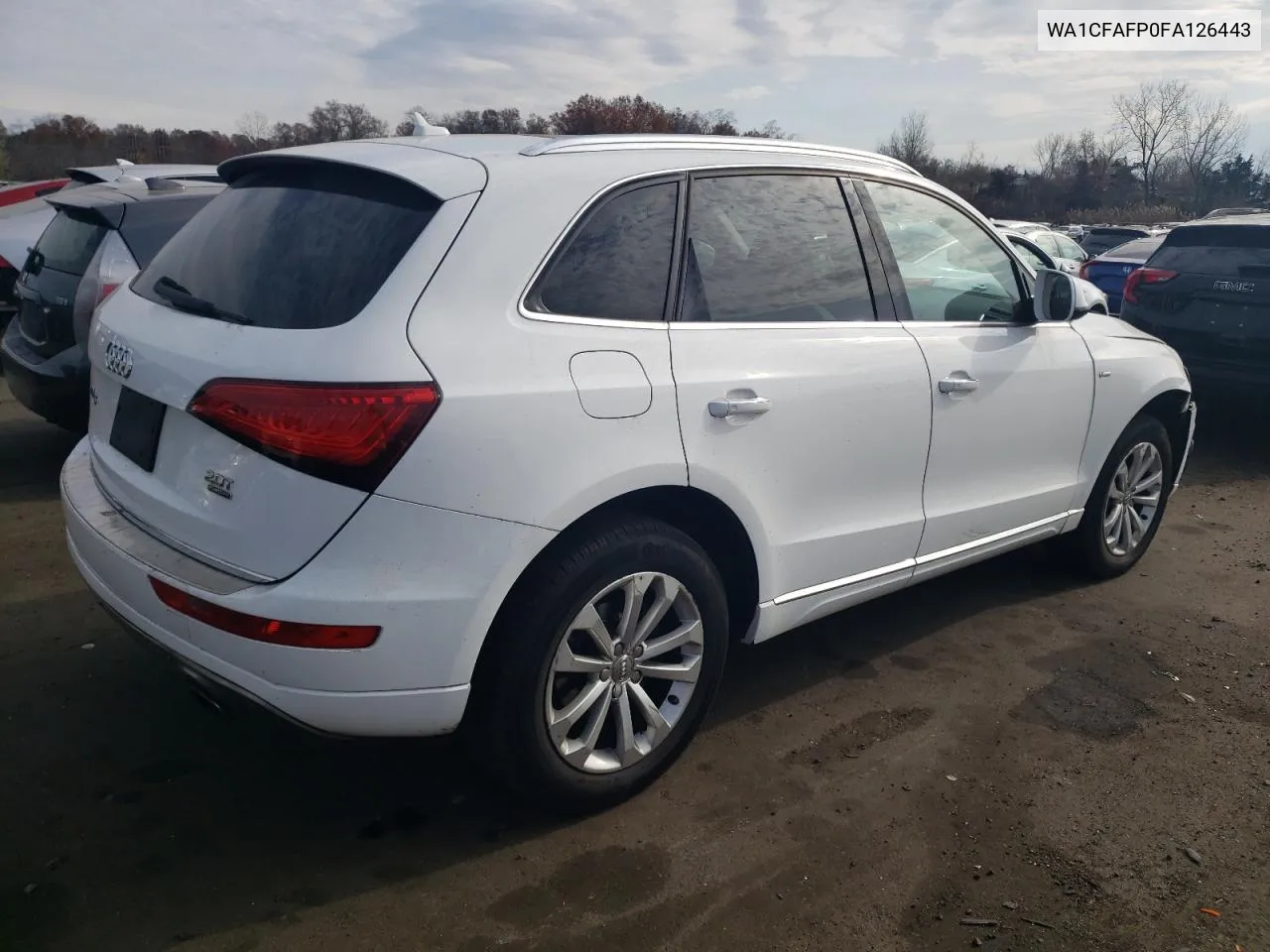 2015 Audi Q5 Premium VIN: WA1CFAFP0FA126443 Lot: 77443074