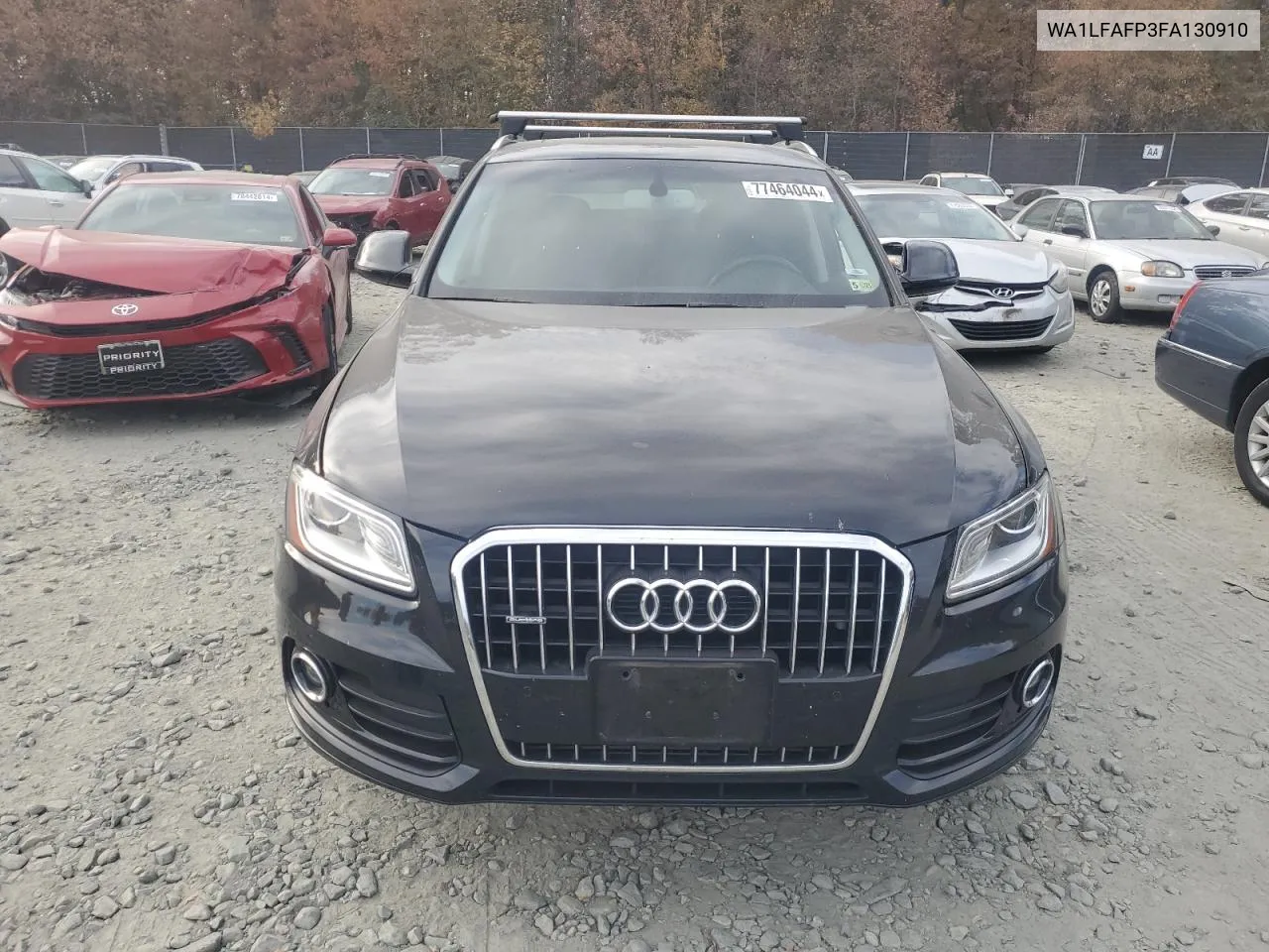 2015 Audi Q5 Premium Plus VIN: WA1LFAFP3FA130910 Lot: 77464044