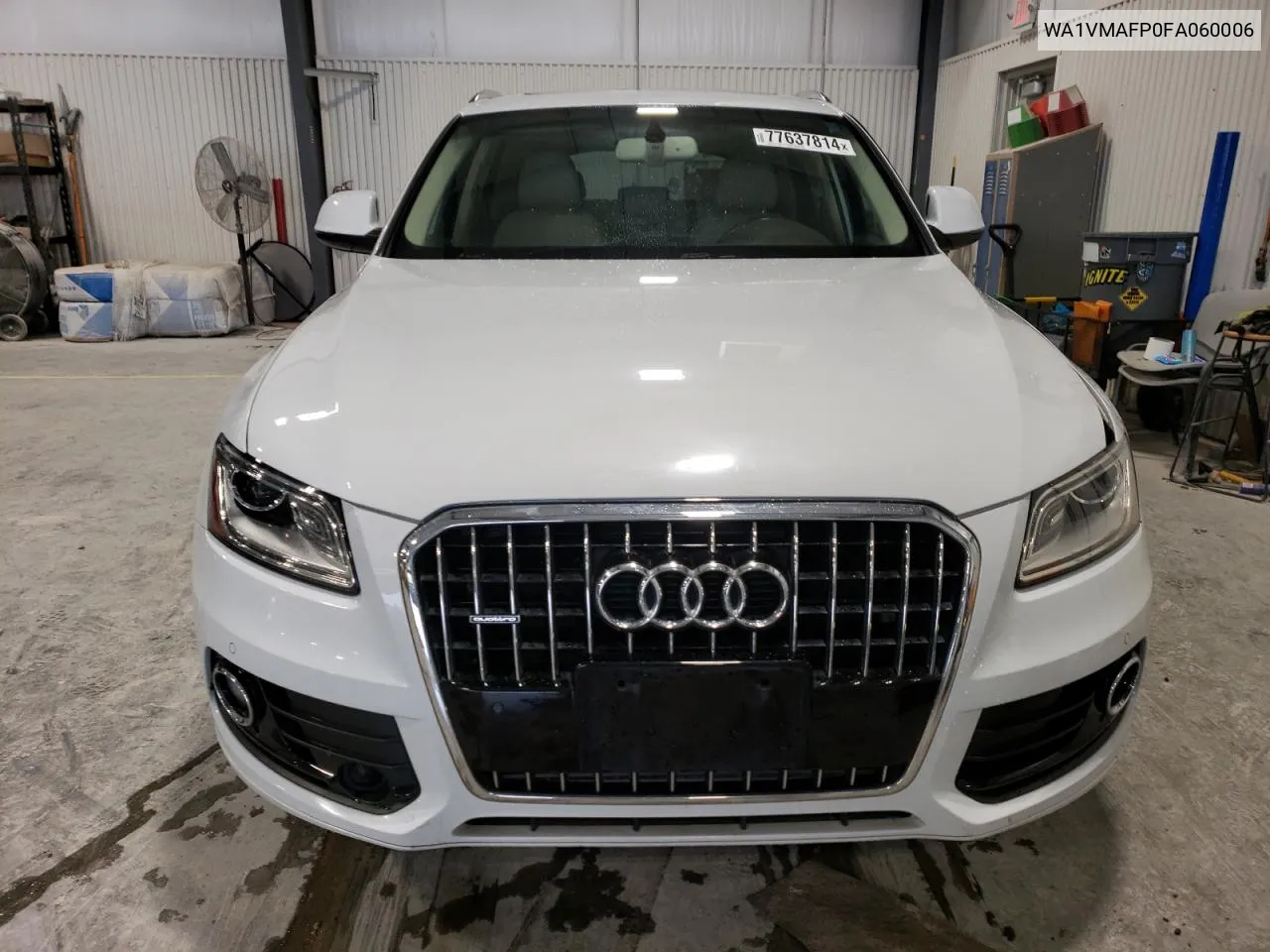 2015 Audi Q5 Tdi Prestige VIN: WA1VMAFP0FA060006 Lot: 77637814