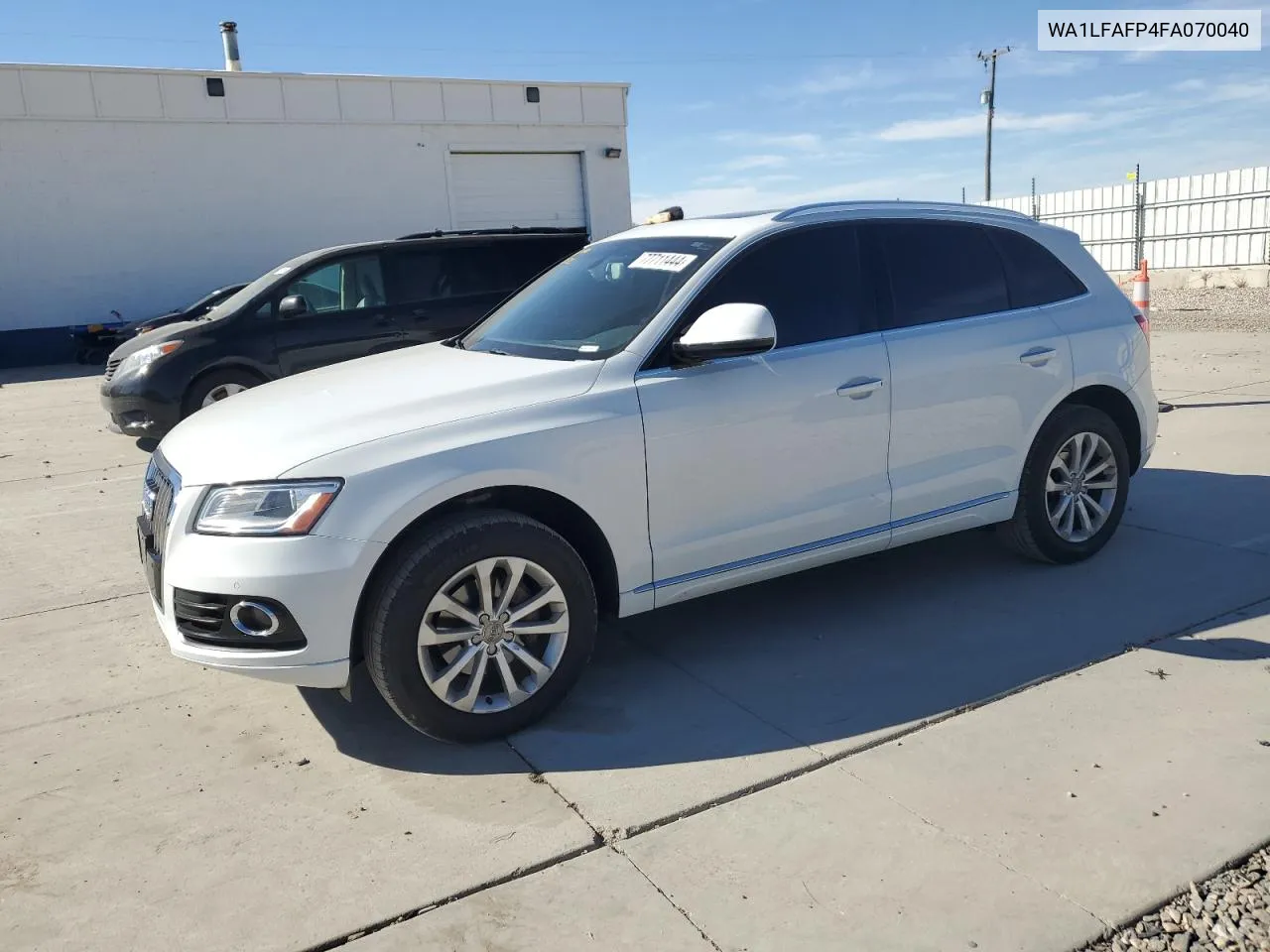 2015 Audi Q5 Premium Plus VIN: WA1LFAFP4FA070040 Lot: 77711444