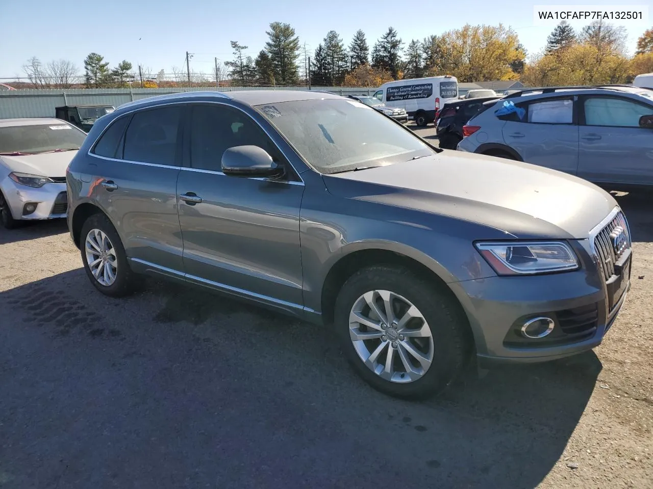 2015 Audi Q5 Premium VIN: WA1CFAFP7FA132501 Lot: 77862164