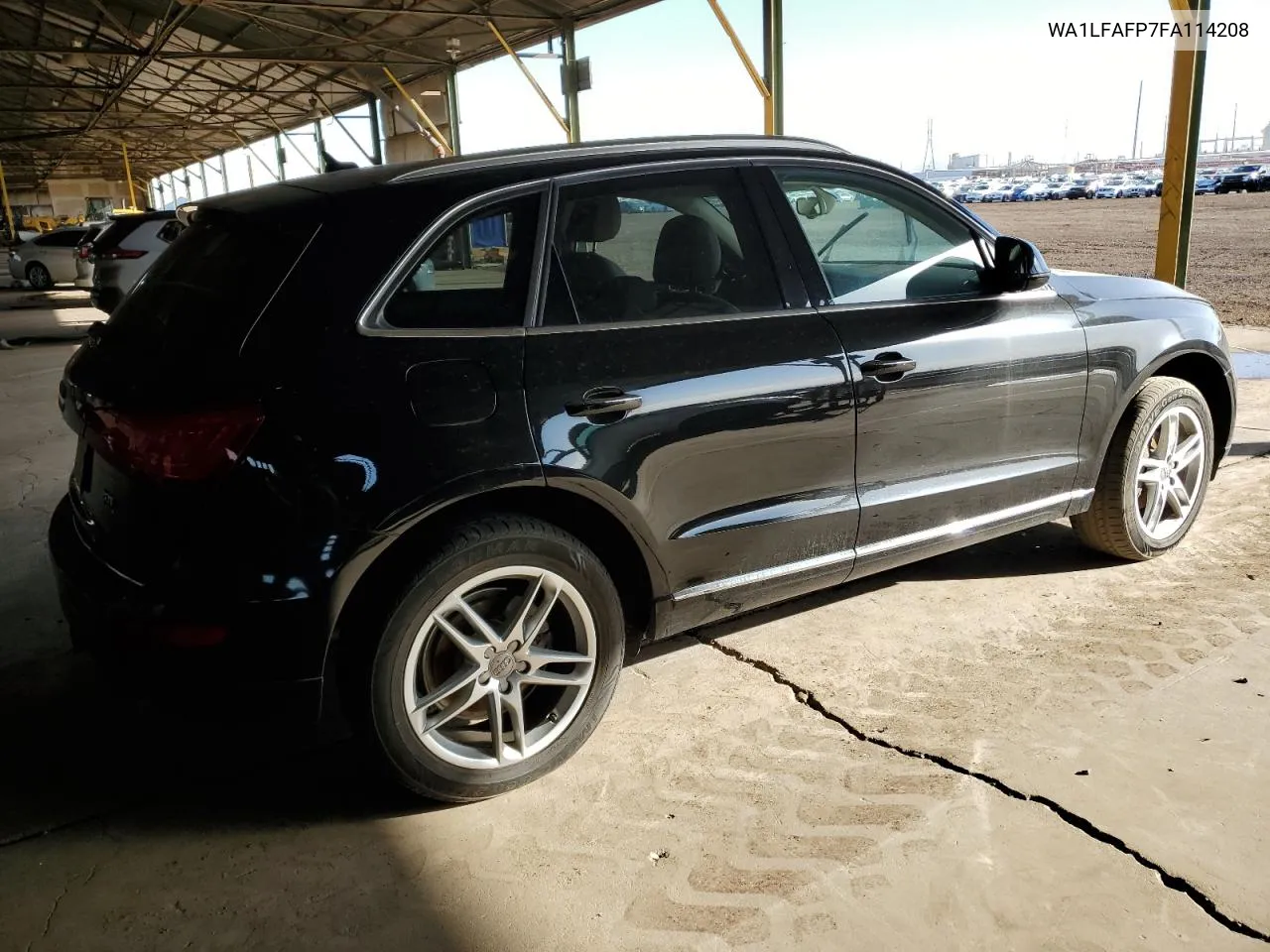 2015 Audi Q5 Premium Plus VIN: WA1LFAFP7FA114208 Lot: 77929484