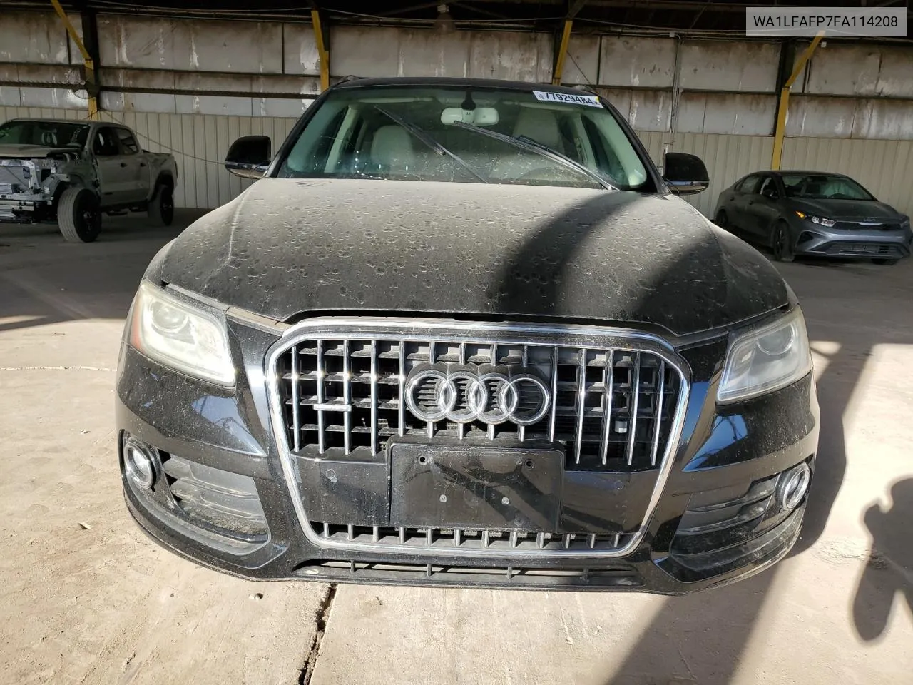 2015 Audi Q5 Premium Plus VIN: WA1LFAFP7FA114208 Lot: 77929484