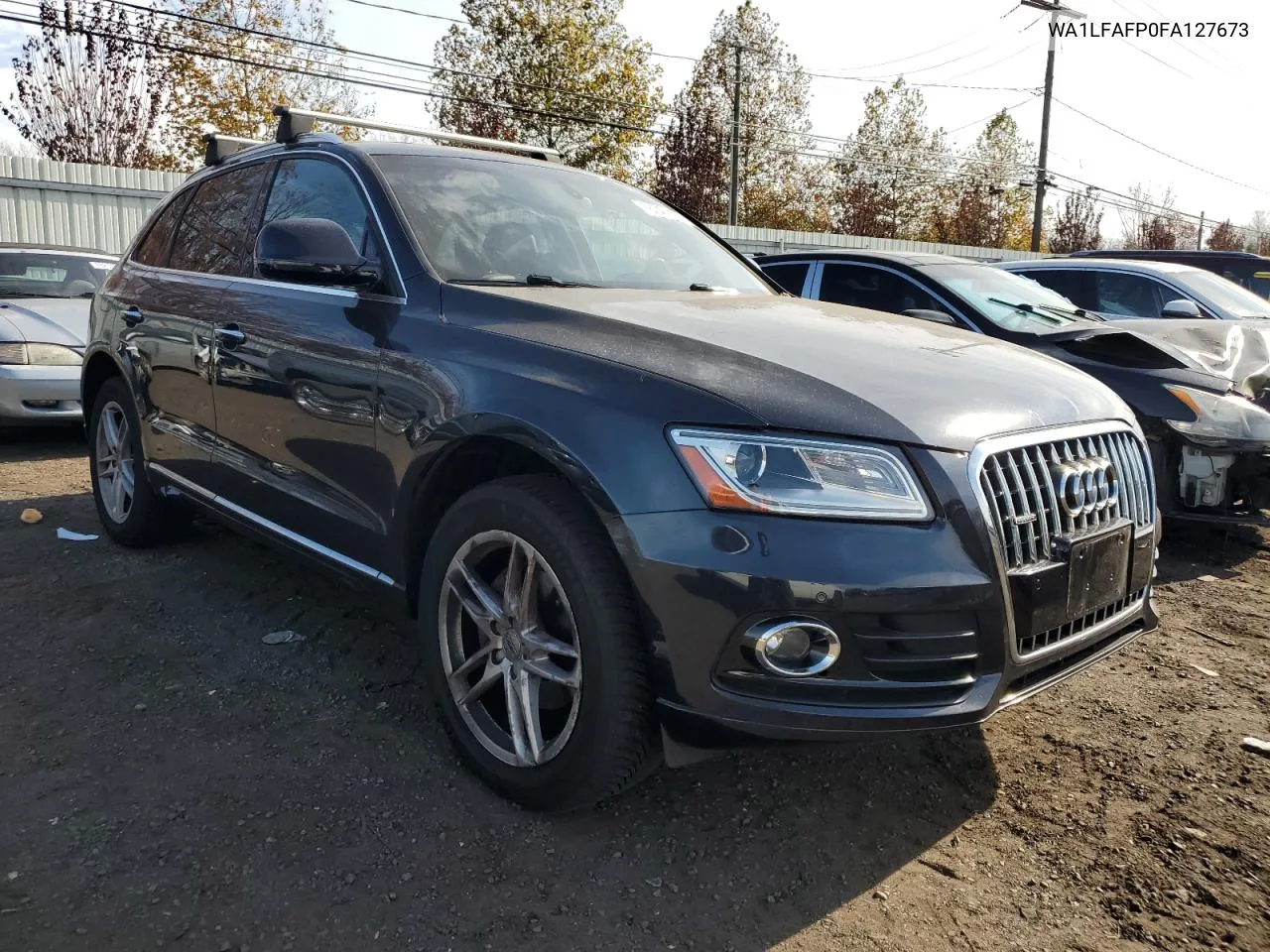 2015 Audi Q5 Premium Plus VIN: WA1LFAFP0FA127673 Lot: 78249164