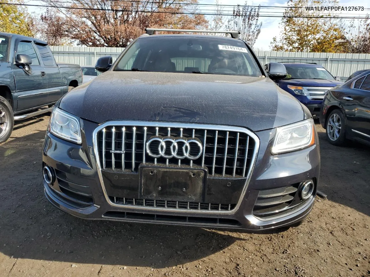 2015 Audi Q5 Premium Plus VIN: WA1LFAFP0FA127673 Lot: 78249164