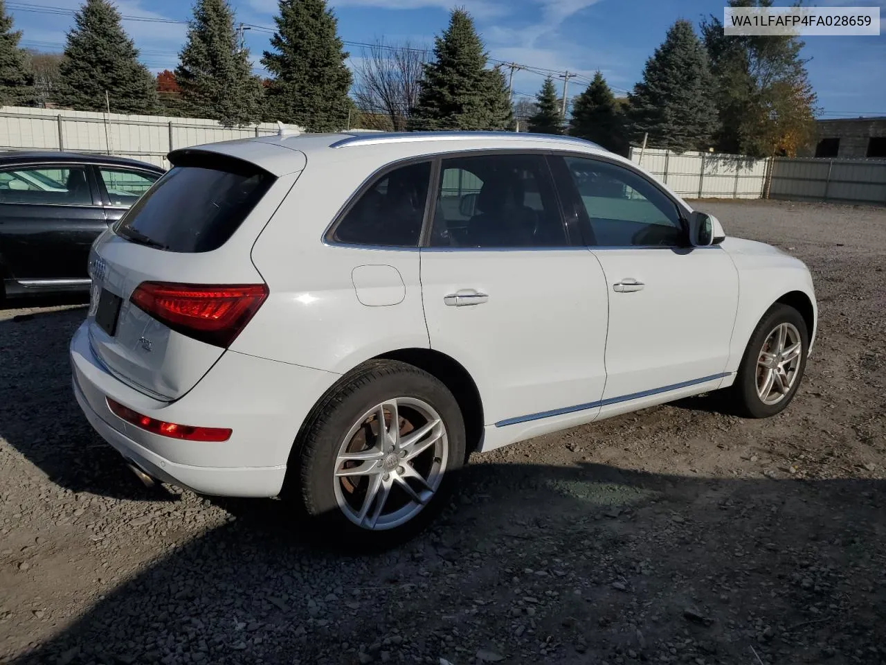 2015 Audi Q5 Premium Plus VIN: WA1LFAFP4FA028659 Lot: 78465384