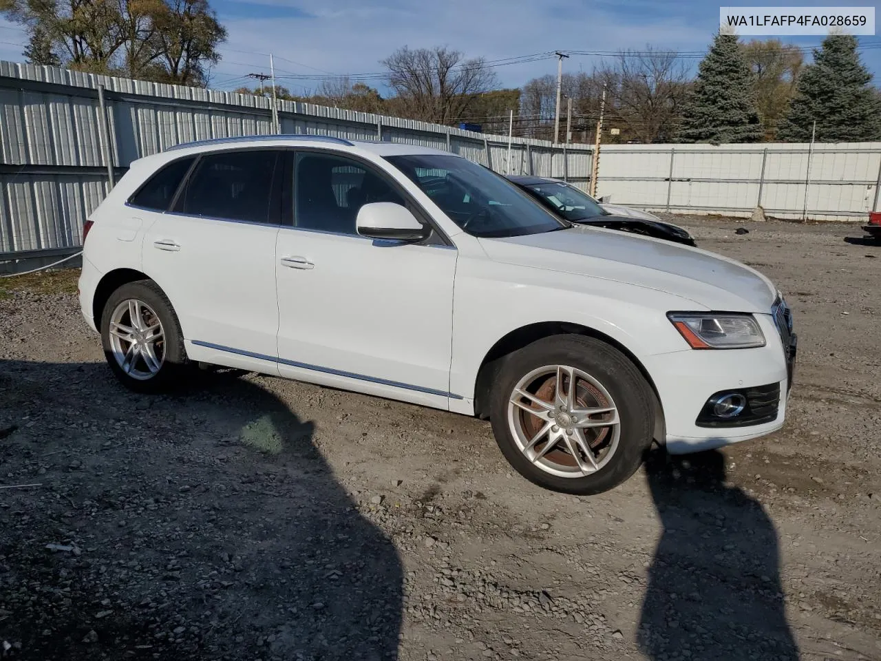 2015 Audi Q5 Premium Plus VIN: WA1LFAFP4FA028659 Lot: 78465384