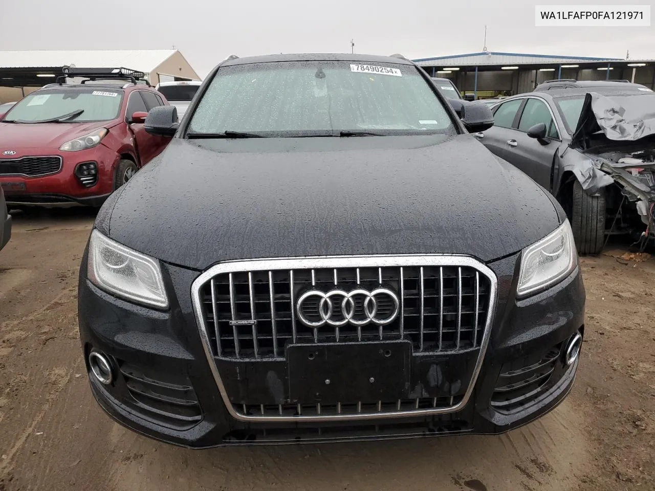 2015 Audi Q5 Premium Plus VIN: WA1LFAFP0FA121971 Lot: 78490254