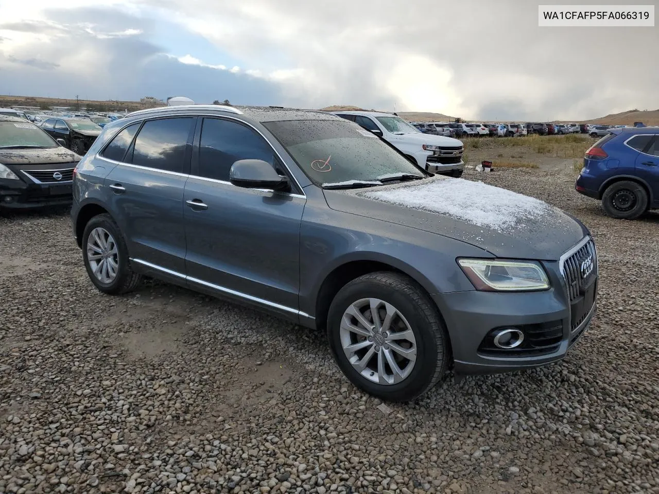 2015 Audi Q5 Premium VIN: WA1CFAFP5FA066319 Lot: 78844094