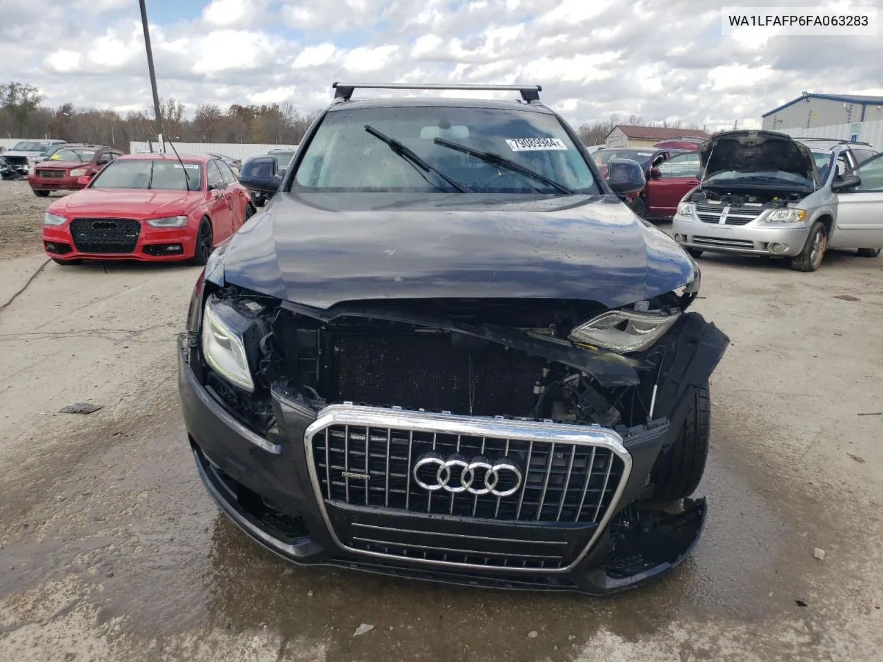 2015 Audi Q5 Premium Plus VIN: WA1LFAFP6FA063283 Lot: 79089984