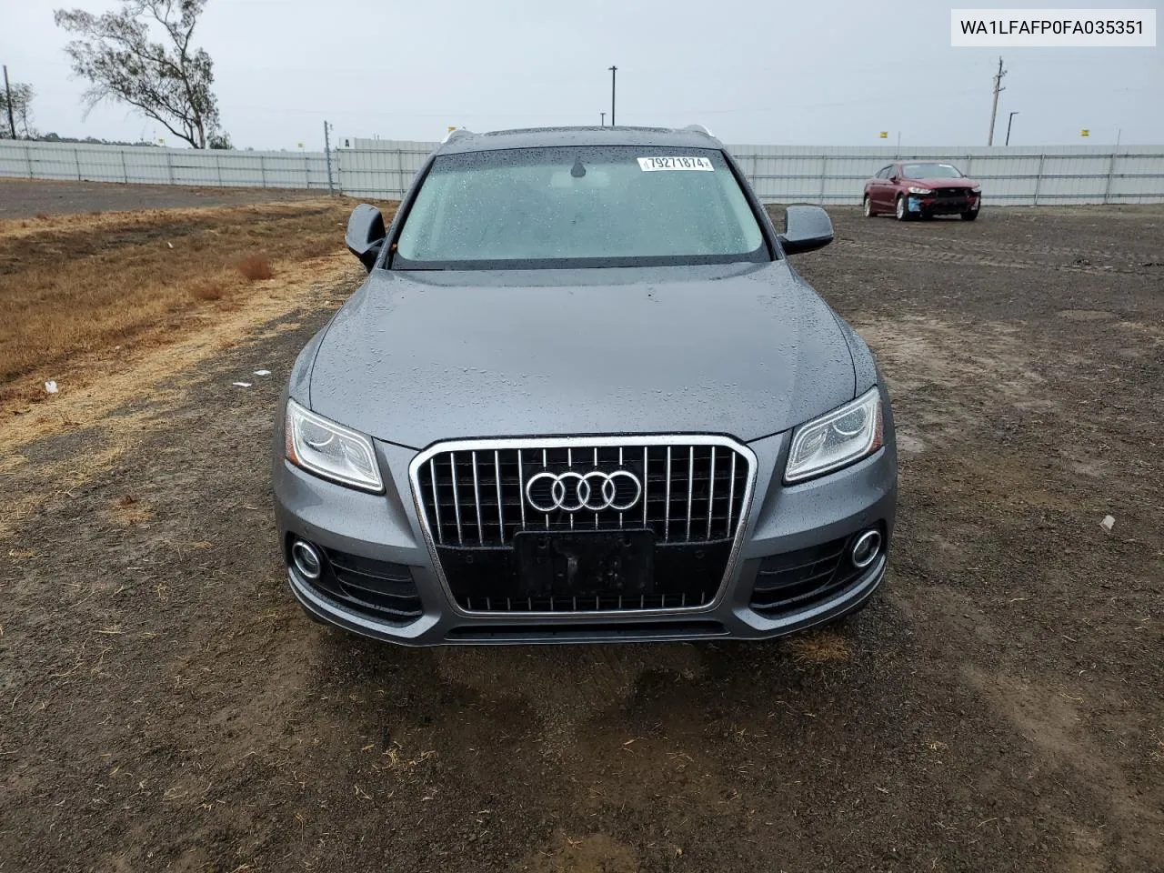 2015 Audi Q5 Premium Plus VIN: WA1LFAFP0FA035351 Lot: 79271874