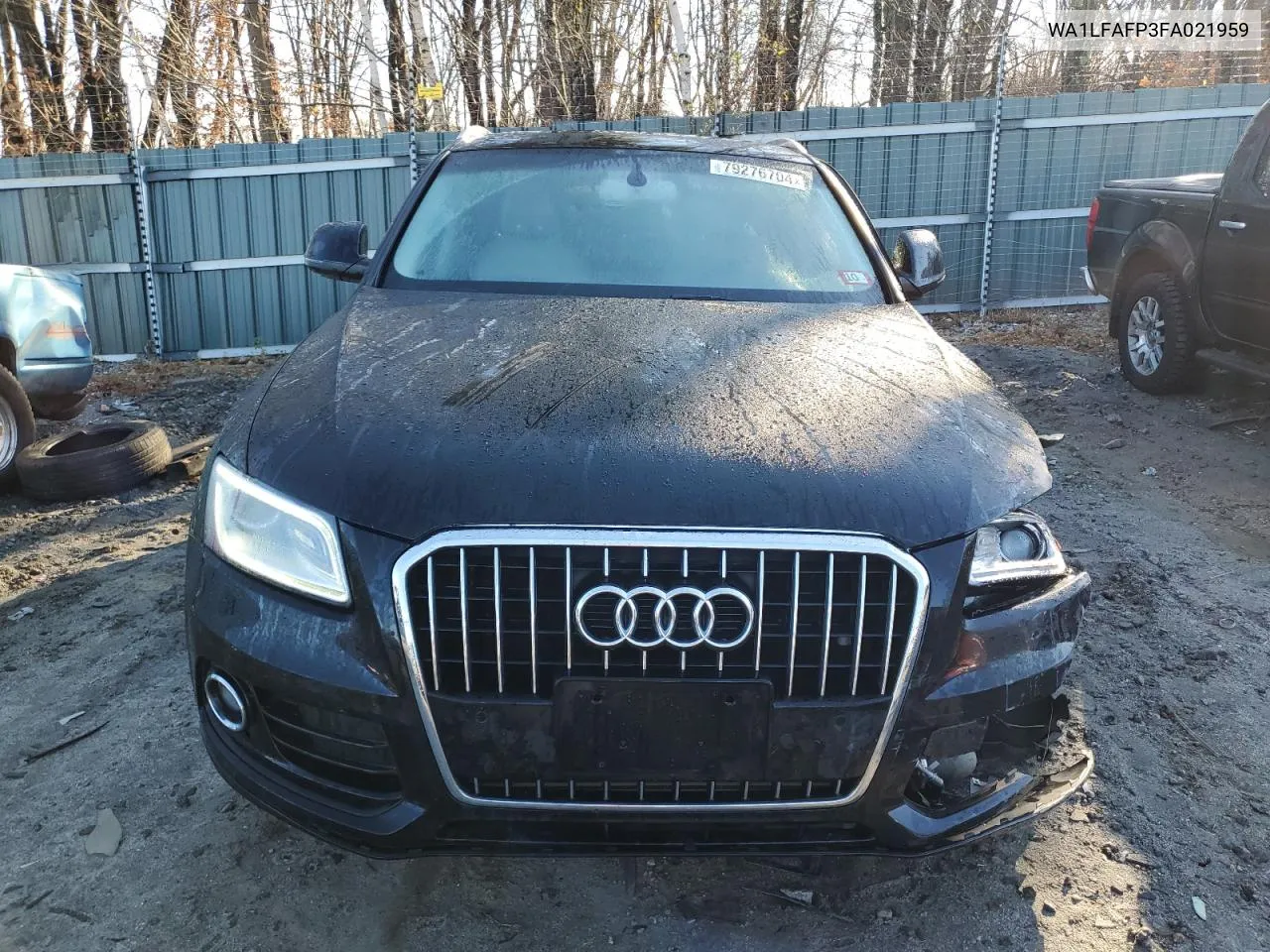 2015 Audi Q5 Premium Plus VIN: WA1LFAFP3FA021959 Lot: 79276704