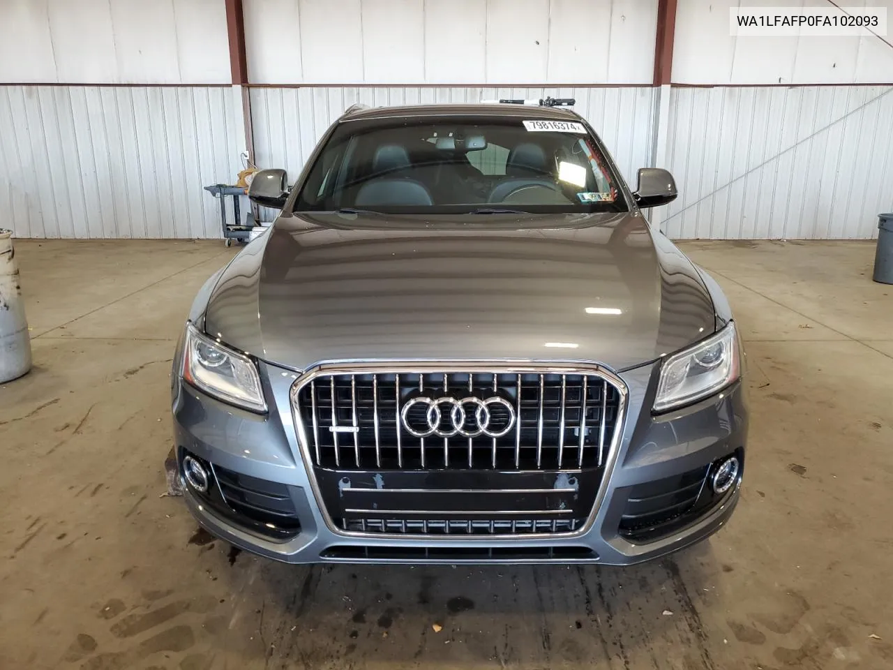 2015 Audi Q5 Premium Plus VIN: WA1LFAFP0FA102093 Lot: 79816374