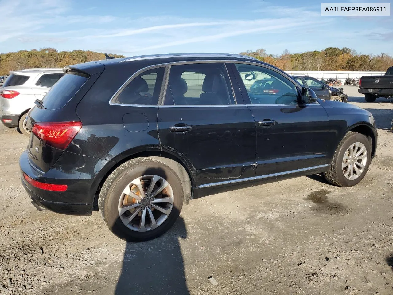 2015 Audi Q5 Premium Plus VIN: WA1LFAFP3FA086911 Lot: 79897364