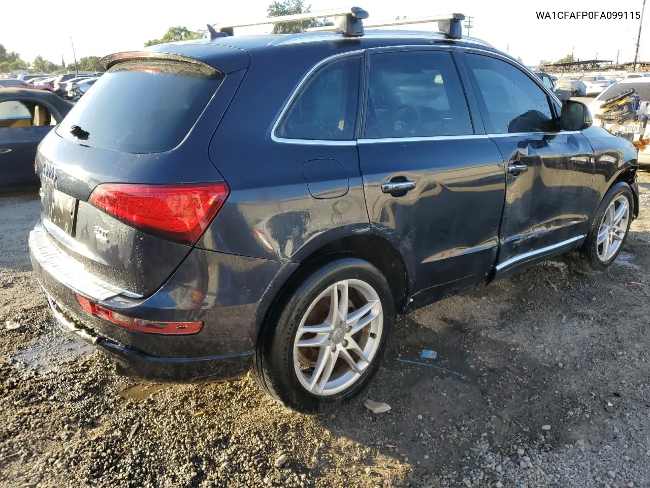 2015 Audi Q5 Premium VIN: WA1CFAFP0FA099115 Lot: 80364494