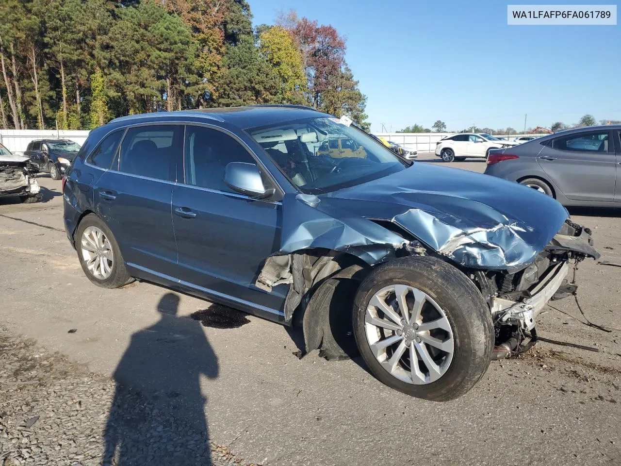 2015 Audi Q5 Premium Plus VIN: WA1LFAFP6FA061789 Lot: 80378994