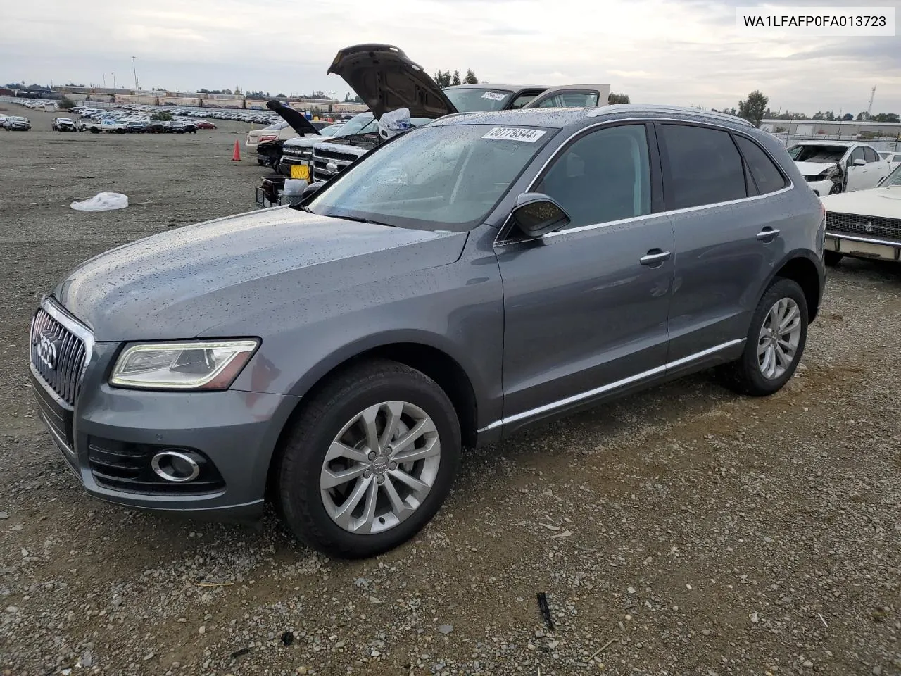 2015 Audi Q5 Premium Plus VIN: WA1LFAFP0FA013723 Lot: 80779344