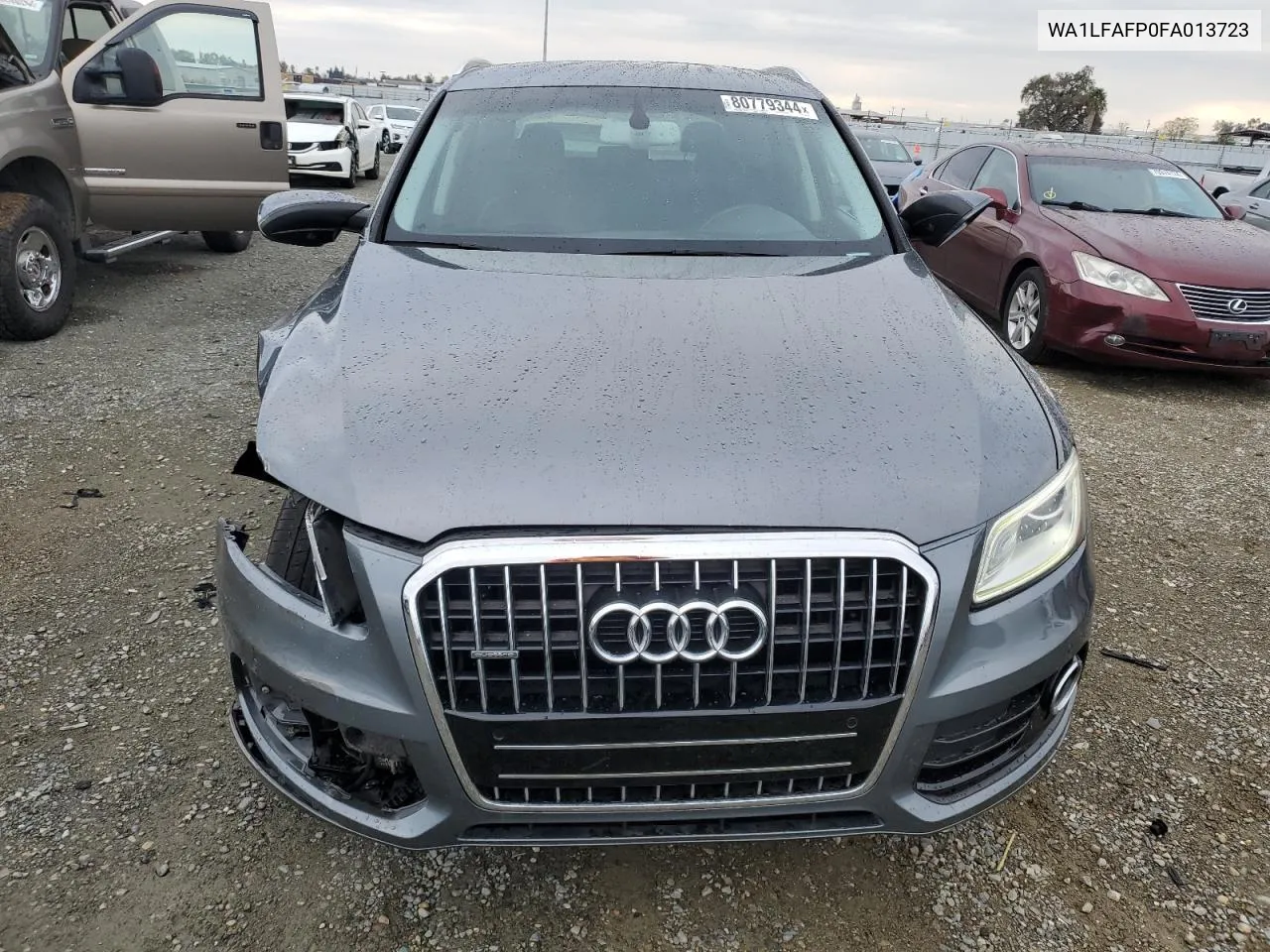 2015 Audi Q5 Premium Plus VIN: WA1LFAFP0FA013723 Lot: 80779344