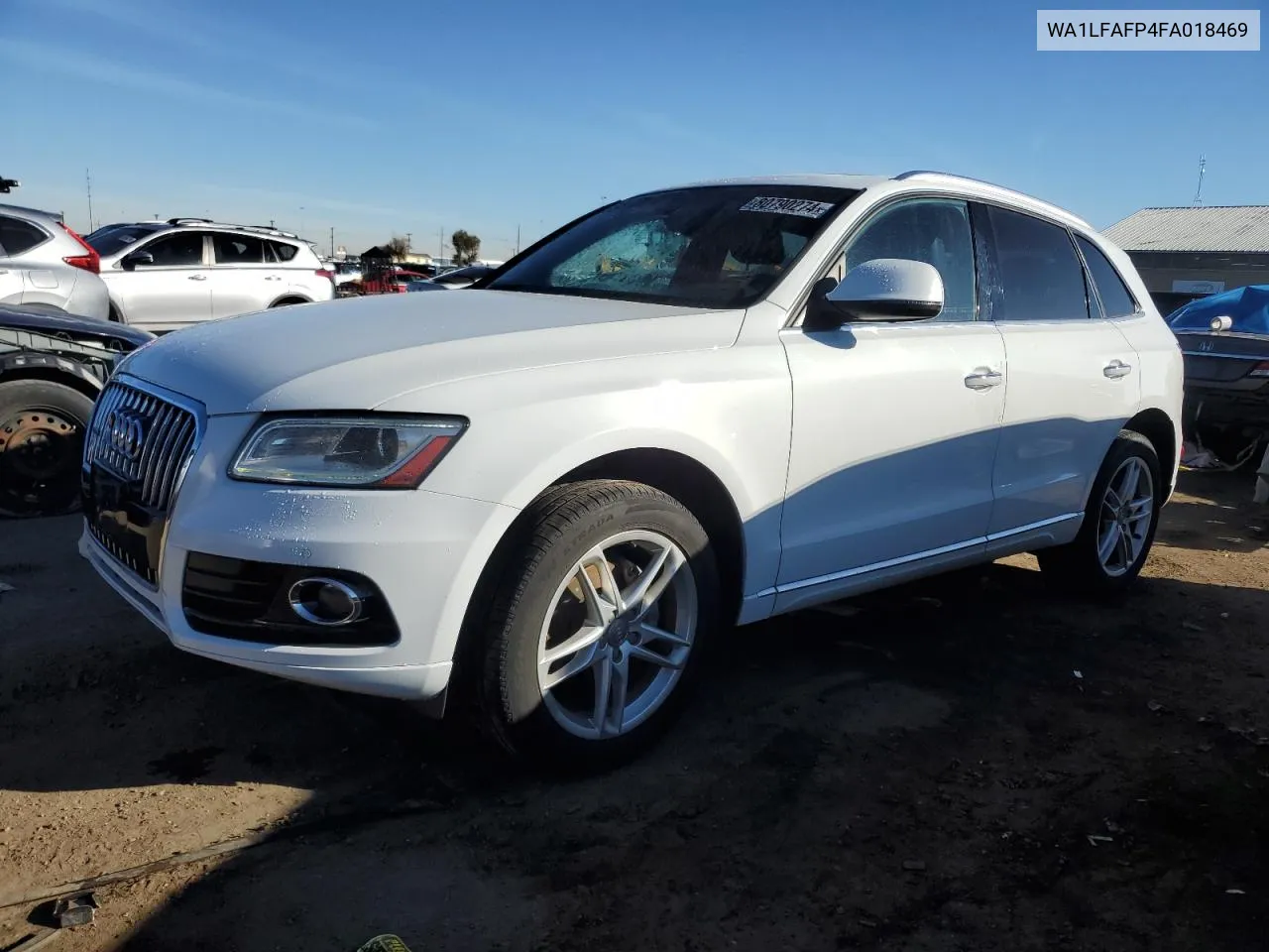 2015 Audi Q5 Premium Plus VIN: WA1LFAFP4FA018469 Lot: 80790274