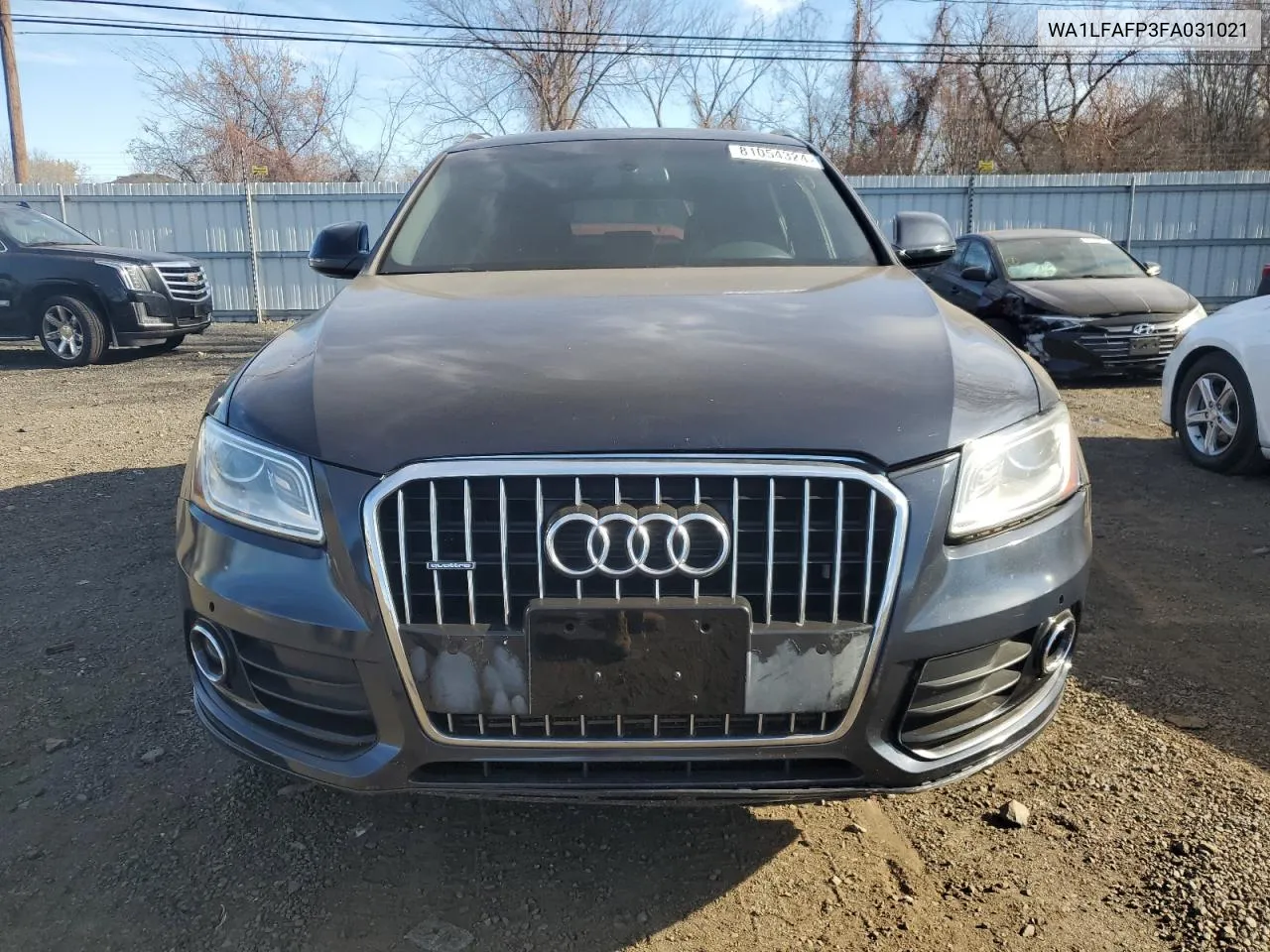 2015 Audi Q5 Premium Plus VIN: WA1LFAFP3FA031021 Lot: 81054324