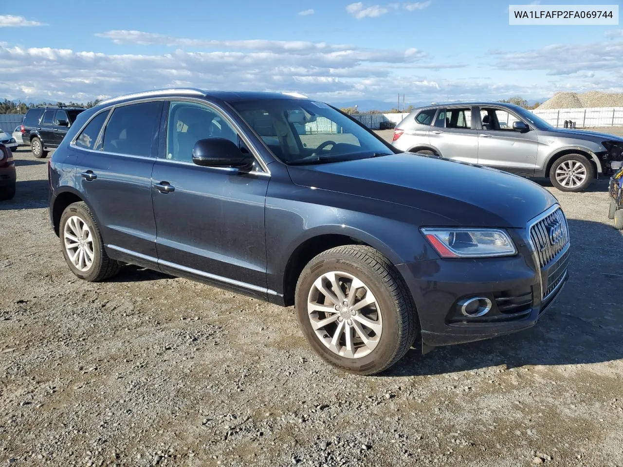 2015 Audi Q5 Premium Plus VIN: WA1LFAFP2FA069744 Lot: 81151944