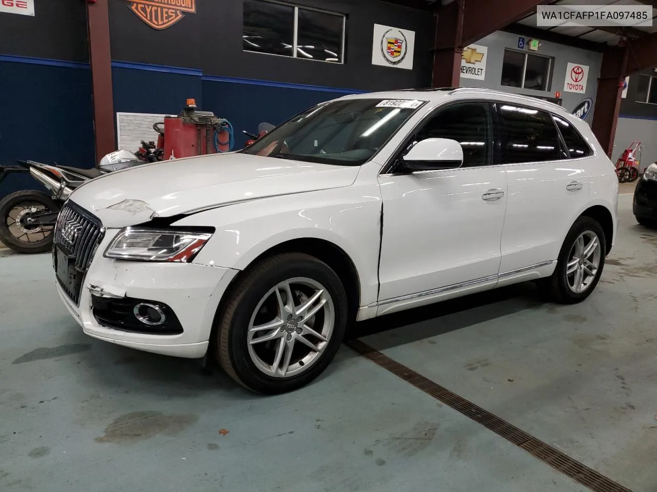 2015 Audi Q5 Premium VIN: WA1CFAFP1FA097485 Lot: 81922194