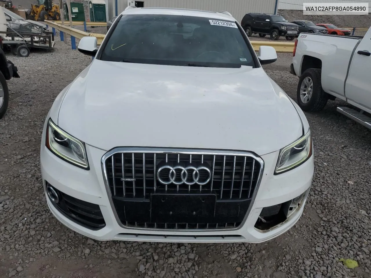 2016 Audi Q5 Premium VIN: WA1C2AFP8GA054890 Lot: 52212394