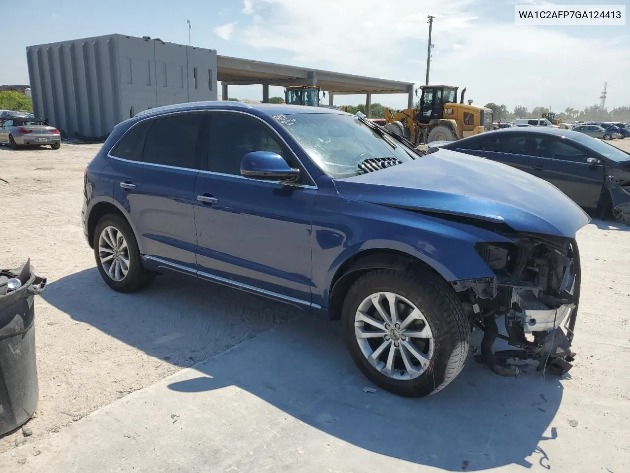 2016 Audi Q5 Premium VIN: WA1C2AFP7GA124413 Lot: 56961134