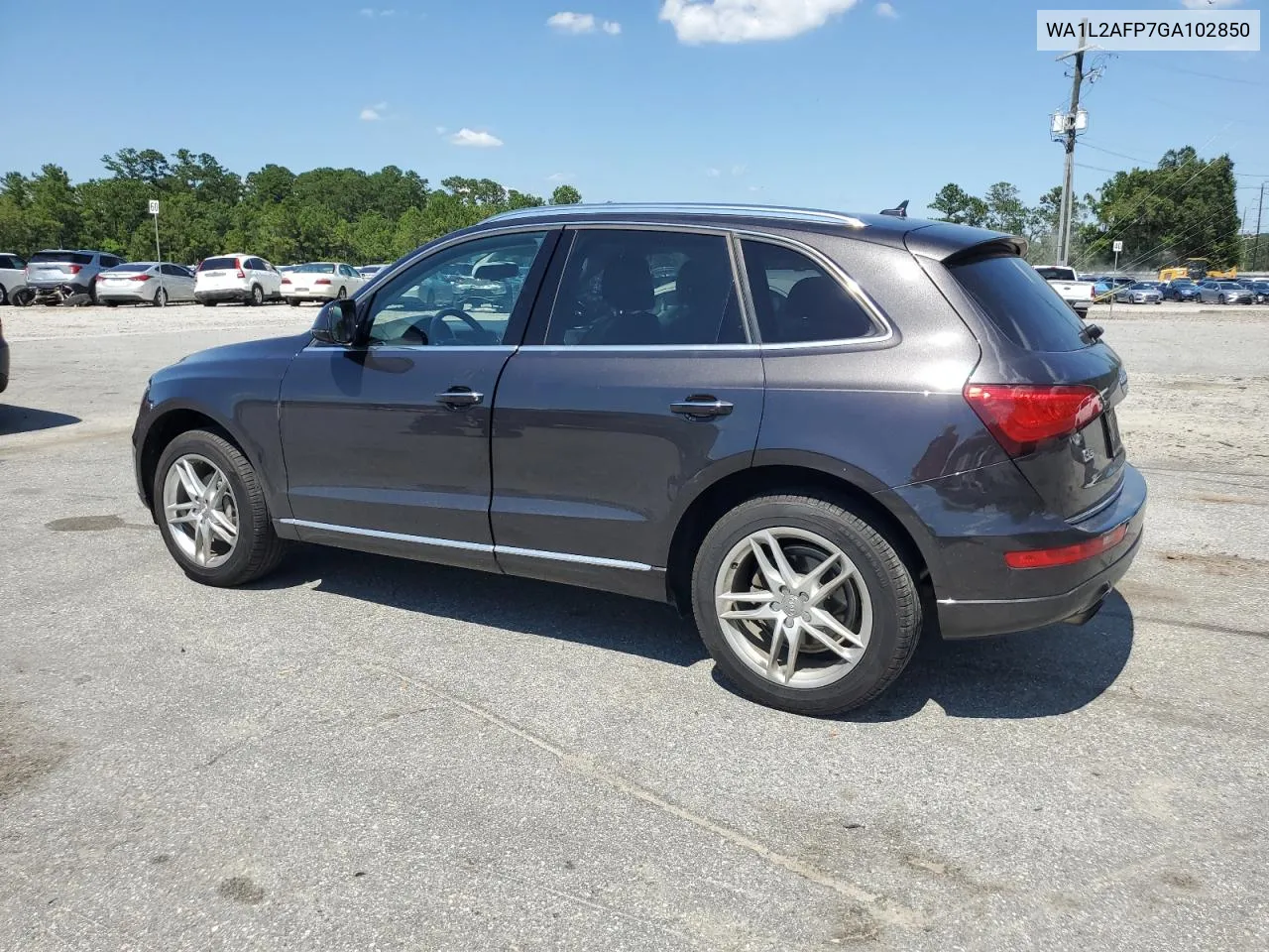 2016 Audi Q5 Premium Plus VIN: WA1L2AFP7GA102850 Lot: 59017234